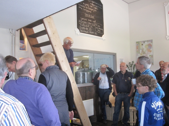 Opening jubileum toernooi bij Brouwerij Klein Duimpje